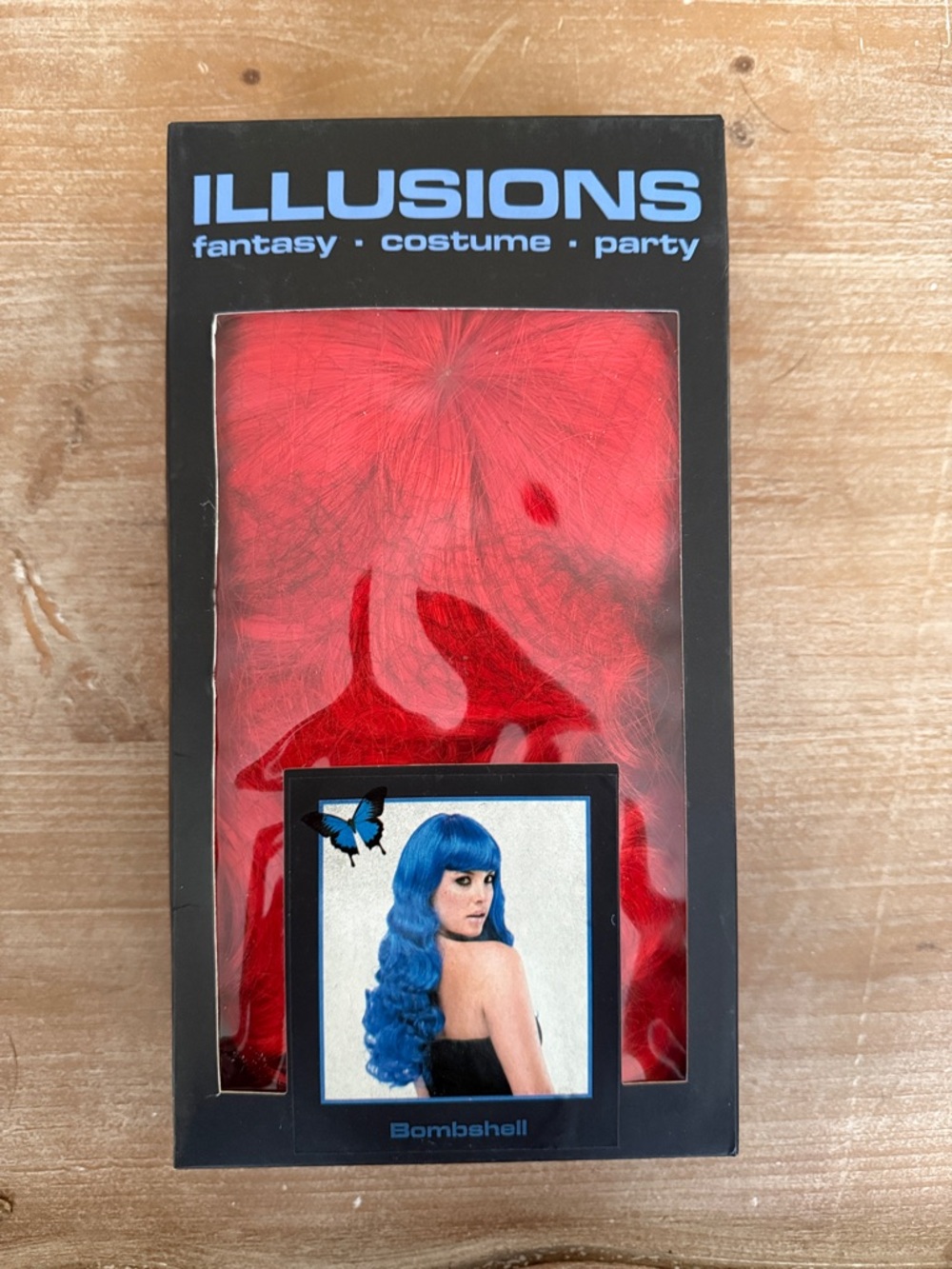 Jon Renau ILLUSIONS Bombshell Red Costume Wig